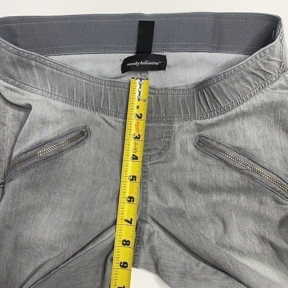 Wendy Bellissimo Gray Maternity Skinny Pants - Picture 11 of 15